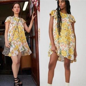 Free People floral print dress
